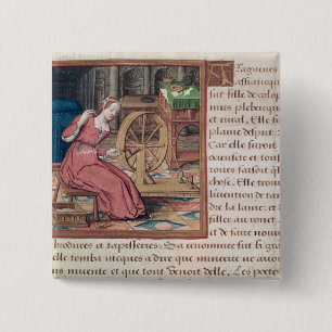 Bóton Quadrado 5.08cm O Arachne, de 'Vie DES Femmes Celebres