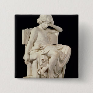 Bóton Quadrado 5.08cm O Aristotle novo, 1870