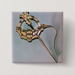 Bóton Quadrado 5.08cm O broche de Tara, de Bettystown, condado Meath (Ca