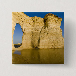 Bóton Quadrado 5.08cm O Buraco da Chave das Monument Rocks também conhec