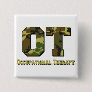 Bóton Quadrado 5.08cm o camo rotula o verde