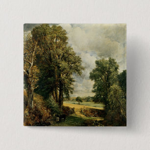 Bóton Quadrado 5.08cm O campo de milho, 1826
