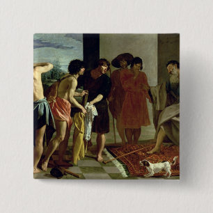 Bóton Quadrado 5.08cm O casaco de Joseph, 1630