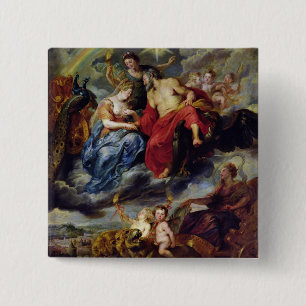 Bóton Quadrado 5.08cm O ciclo 2 de Medici