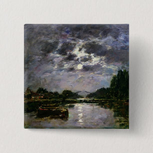 Bóton Quadrado 5.08cm O efeito da lua, 1891 (óleo em canvas)