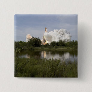 Bóton Quadrado 5.08cm O esforço do vaivém espacial tira 6