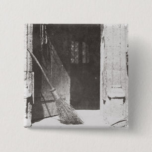 Bóton Quadrado 5.08cm O estar aberto, em março de 1843 (foto de b/w)