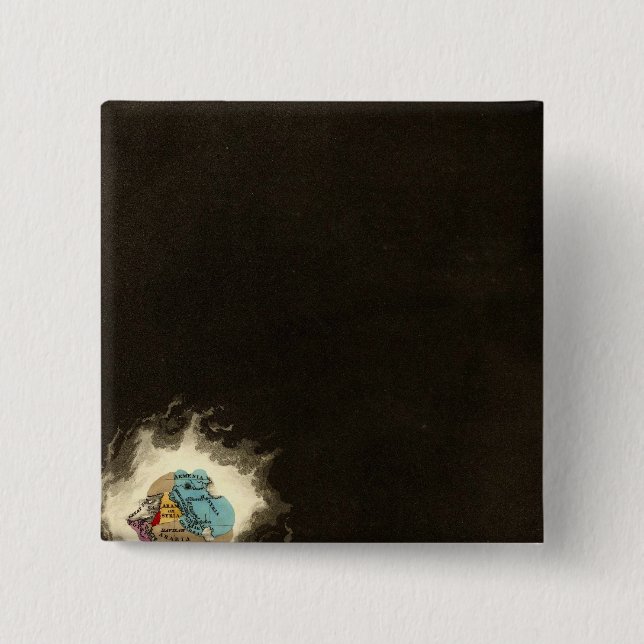 Bóton Quadrado 5.08cm O Êxodo dos Israelitas 1491 a.C. (Frente)