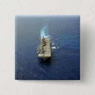 Bóton Quadrado 5.08cm O grupo pronto anfíbio de Kearsarge