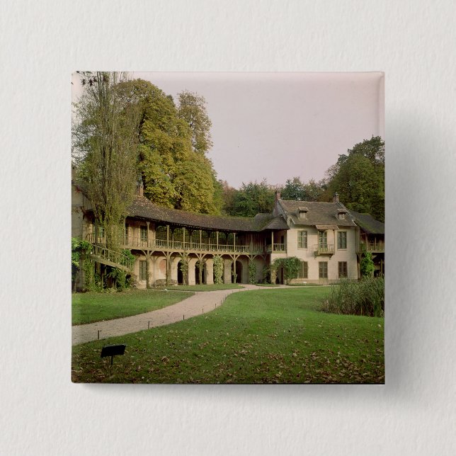 Bóton Quadrado 5.08cm O Hameau de Marie-Antoinette (Frente)