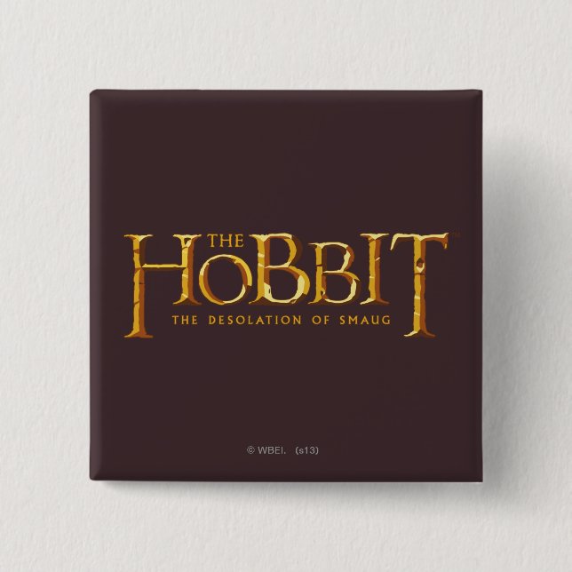 BÓTON QUADRADO 5.08CM O HOBBIT™ (Frente)