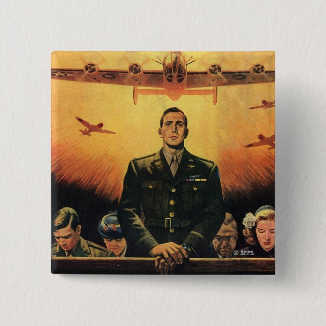 Bóton Quadrado 5.08cm O imortal Harpy (Frente)