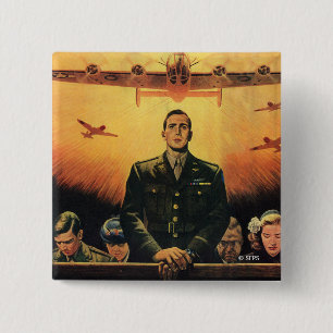 Bóton Quadrado 5.08cm O imortal Harpy