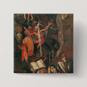 Bóton Quadrado 5.08cm O inferno