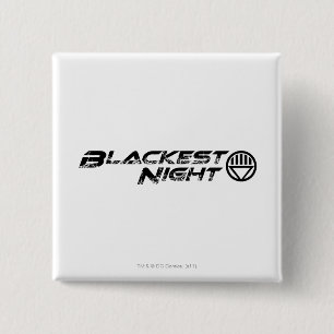 Bóton Quadrado 5.08cm O logotipo o mais preto da noite