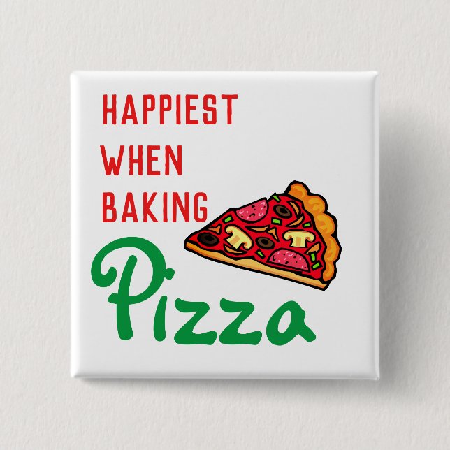 Bóton Quadrado 5.08cm O mais feliz    no banho  (Frente)