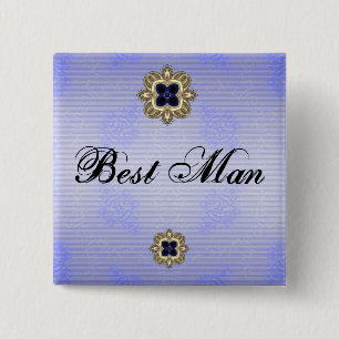 Bóton Quadrado 5.08cm O melhor homem