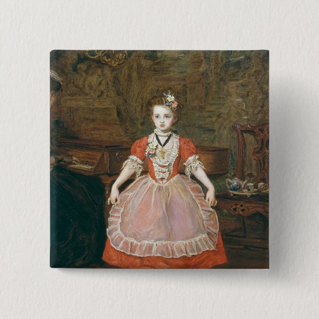 Bóton Quadrado 5.08cm O Minuet (Frente)