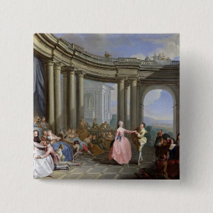 Bóton Quadrado 5.08cm O Minuet