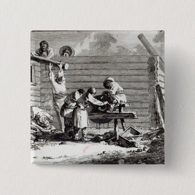 Bóton Quadrado 5.08cm O moedor (Frente)