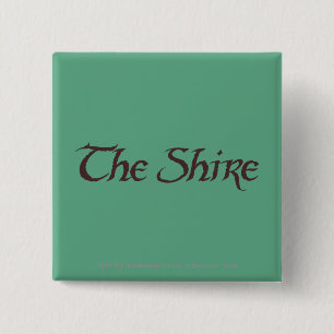 Bóton Quadrado 5.08cm O nome SHIRE™ é sólido
