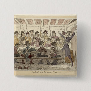 Bóton Quadrado 5.08cm O parlamento radical!! "