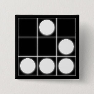Bóton Quadrado 5.08cm O planador: Um cabouqueiro universal EmblemButton
