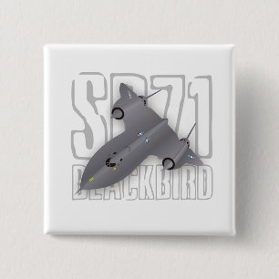 Bóton Quadrado 5.08cm O plano de espião supersónico o mais rápido: Me