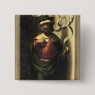 Bóton Quadrado 5.08cm O profeta Jeremiah