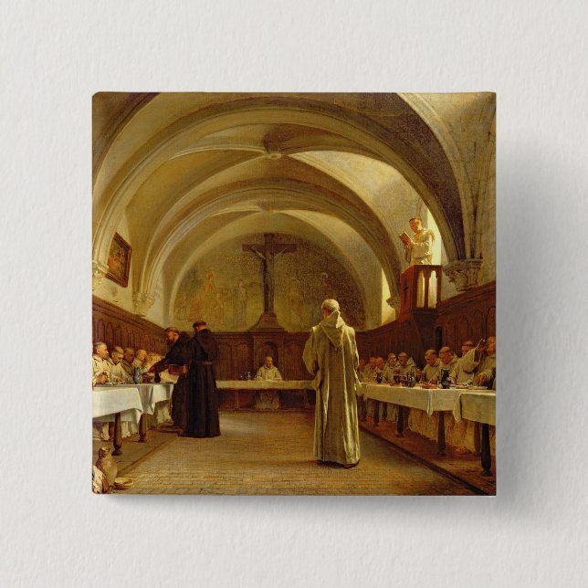 Bóton Quadrado 5.08cm O Refectory (Frente)