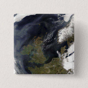 Bóton Quadrado 5.08cm O Reino Unido e a República da Irlanda