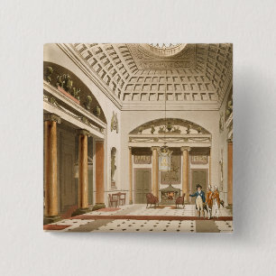 Bóton Quadrado 5.08cm O Salão, casa de Carlton