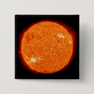 Bóton Quadrado 5.08cm O Sol