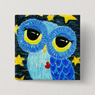 Bóton Quadrado 5.08cm O sonhador