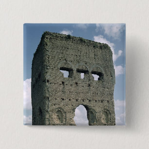 Bóton Quadrado 5.08cm O templo de Janus, Tene mim