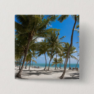Bóton Quadrado 5.08cm O The Moorings Resort, Marathon, Key West, 2