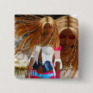 Bóton Quadrado 5.08cm O vento Waker: Substituição