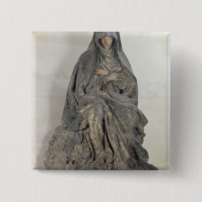 Bóton Quadrado 5.08cm O Virgin da amargura (Frente)