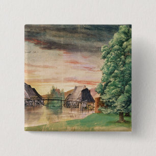 Bóton Quadrado 5.08cm O Watermill, 1495-97