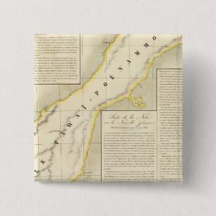 Bóton Quadrado 5.08cm Oceânia Nova Zelândia n.o 60