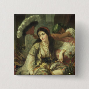 Bóton Quadrado 5.08cm Odalisque