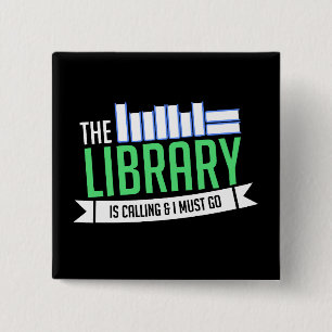 Bóton Quadrado 5.08cm Oferta de Livros da Biblioteca Bibliotecária