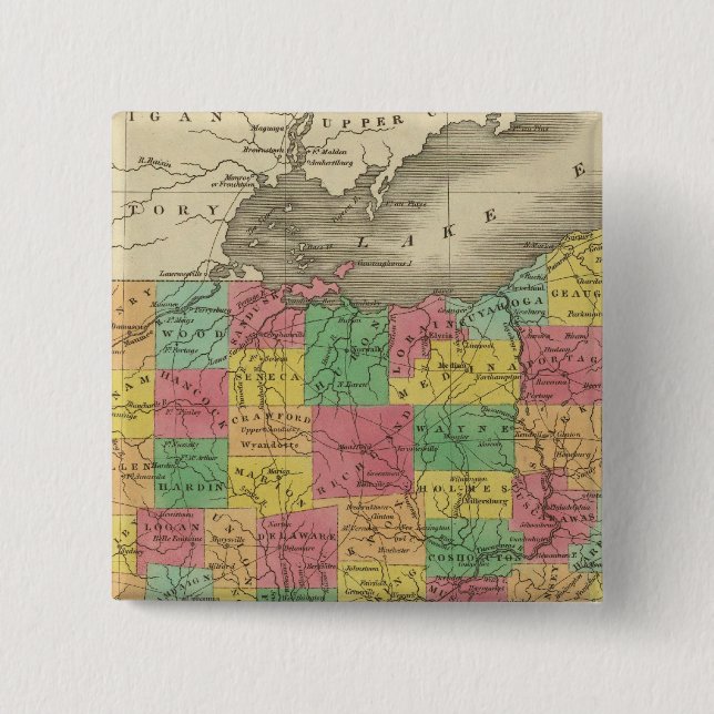 Bóton Quadrado 5.08cm Ohio 5 (Frente)