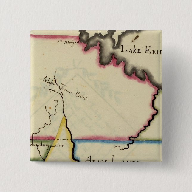 Bóton Quadrado 5.08cm Ohio 8 (Frente)