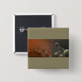 Bóton Quadrado 5.08cm Óleo na água