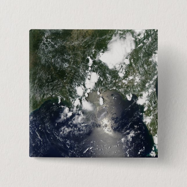 Bóton Quadrado 5.08cm Óleo se espalha no nordeste (Frente)