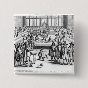 Bóton Quadrado 5.08cm Oliver Cromwell que dissolve o parlamento