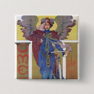 Bóton Quadrado 5.08cm Ômega Bicicletas