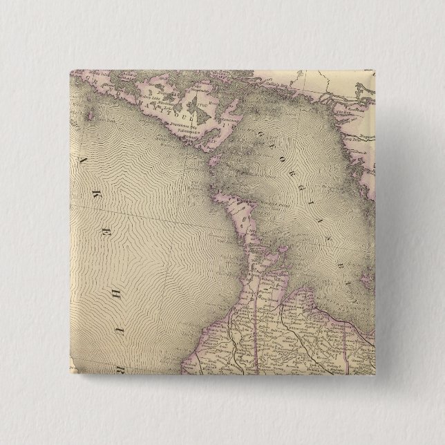 Bóton Quadrado 5.08cm Ontário 3 (Frente)