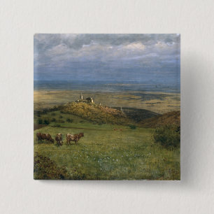Bóton Quadrado 5.08cm Opinião Kronberg em Taunus, Alemanha, 1879